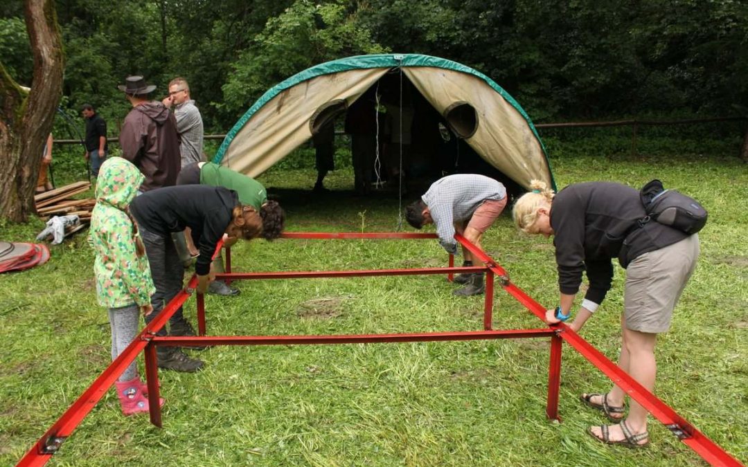 Rozbijanie bazy w Wisłoczku