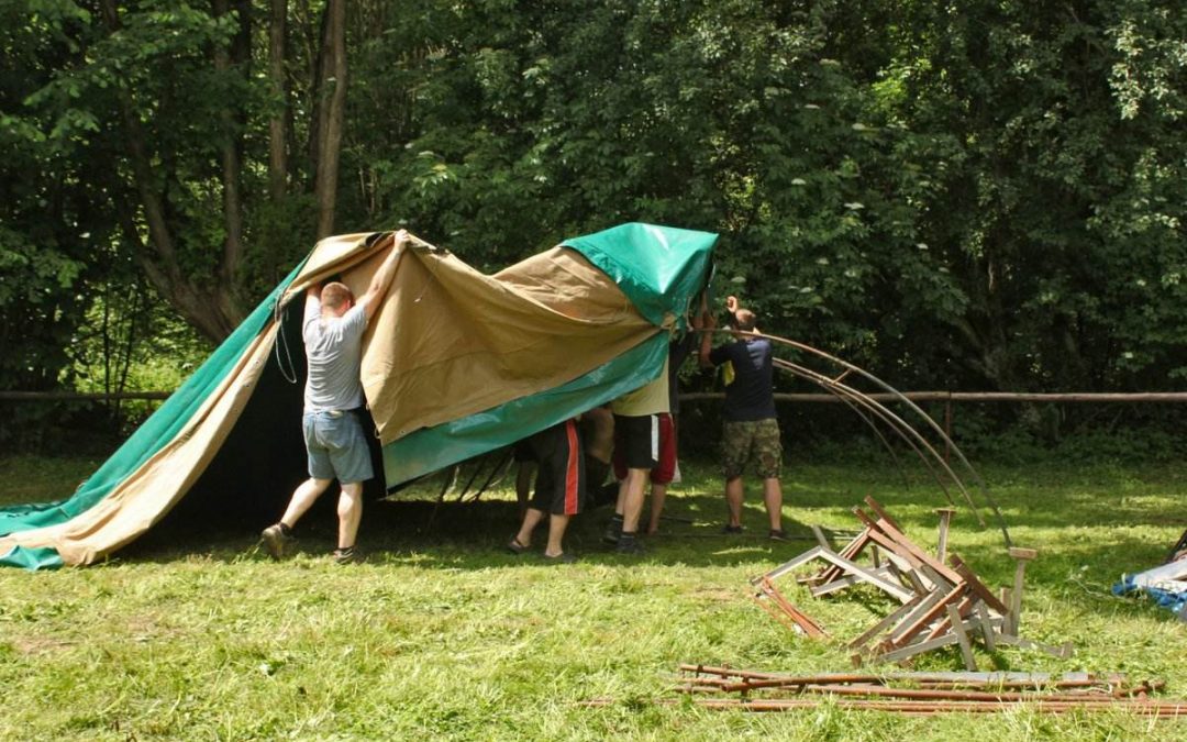 Rozbijanie bazy w Wisłoczku