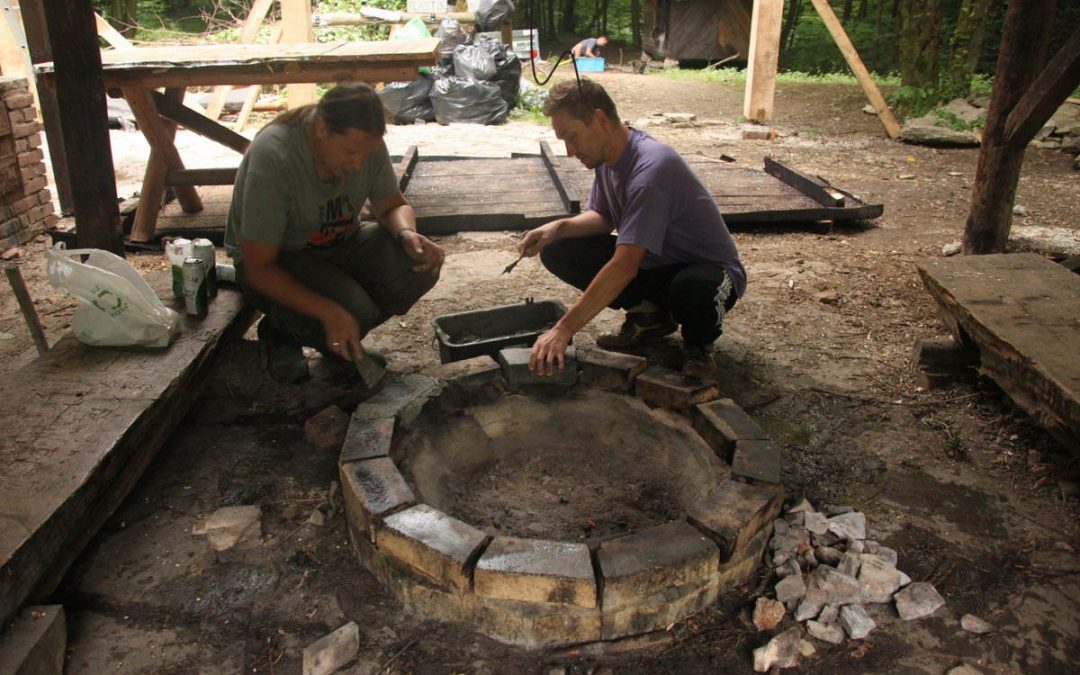 Przygotowanie do sezonu w Wisłoczku